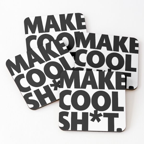 Item preview, MAKE COOL SH*T designed and sold by Ritt Creative.