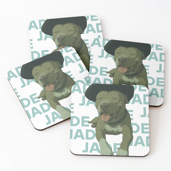Item preview, Jade, the Pitbull Who Wins Hearts designed and sold by roma252.