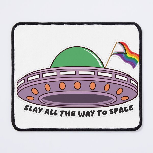 Item preview, LGBTQIA+ - Pride Spaceship designed and sold by IE-ArtOnline.