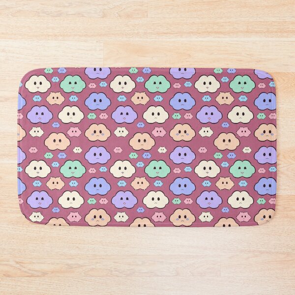 Item preview, [CPC] Light Rainbow Cloud Pattern - Dark Pink designed and sold by ArtyBone.