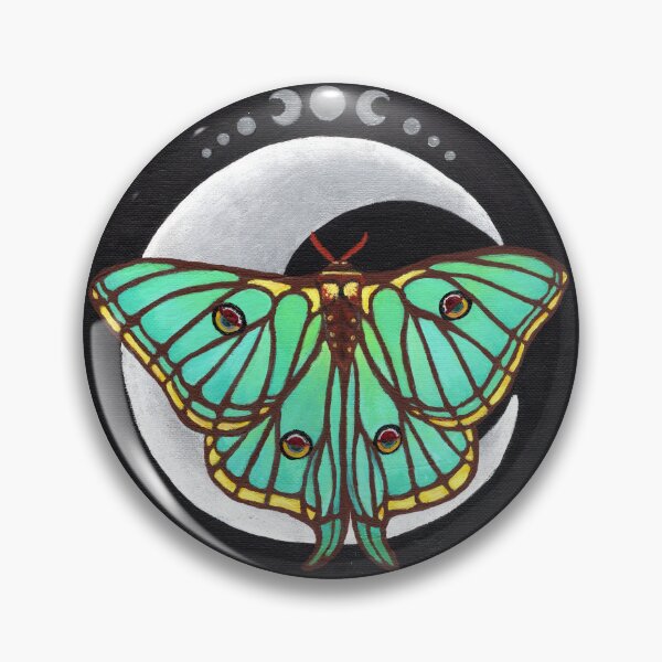 Item preview, Luna Moth on Canvas designed and sold by EmilyDucky.
