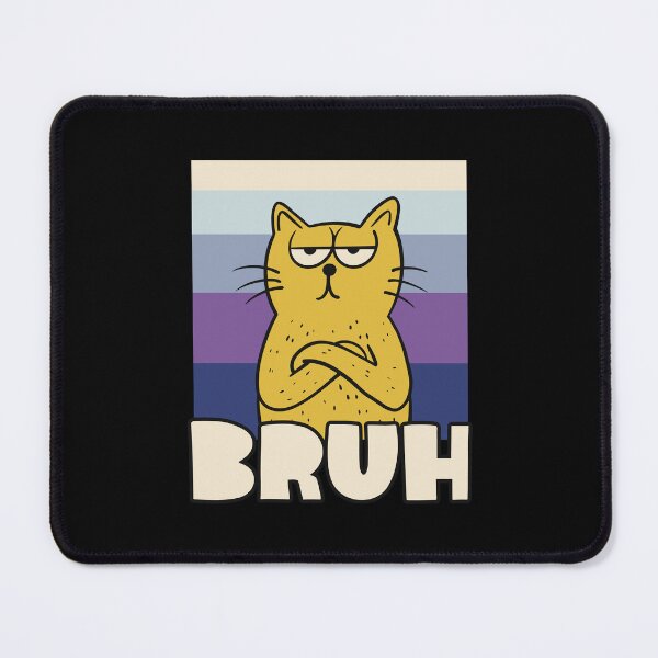 Item preview, Bruh Meme Funny Saying Brother Greeting Teens Boys Bruh Cat designed and sold by smartrocket.