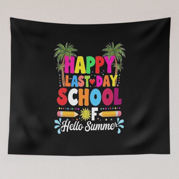 Item preview, Happy Last Day Of School Hello Summer  Student designed and sold by AxstinGraphics.