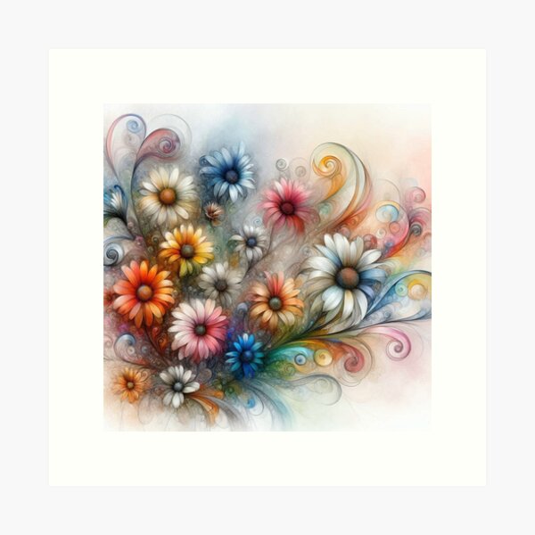 Item preview, Beautiful Daisy Colors designed and sold by connie campbell.