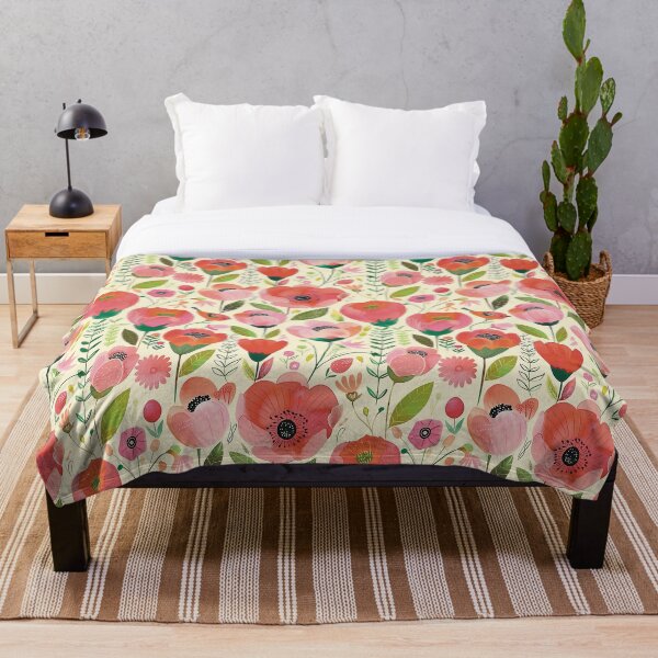 Item preview, Whimsical Spring Garden – Bold Botanical Floral Pattern designed and sold by Artlizzard.
