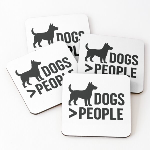 Item preview, Dogs Over People Sticker - Paw-some Truth designed and sold by LaserKey.