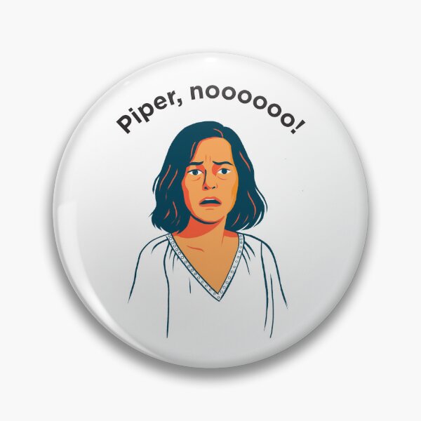 Item preview, “Piper, noooooo!” – Parker Posey in The White Lotus Quote Illustration designed and sold by newyorkwala.