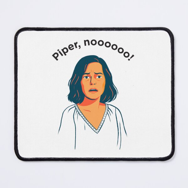 Item preview, “Piper, noooooo!” – Parker Posey in The White Lotus Quote Illustration designed and sold by newyorkwala.