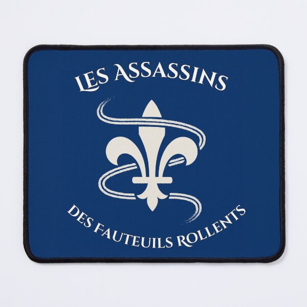 Item preview, Les Assassins des Fauteuils Rollents (Wheelchair Assassins) designed and sold by SyntheticMind.