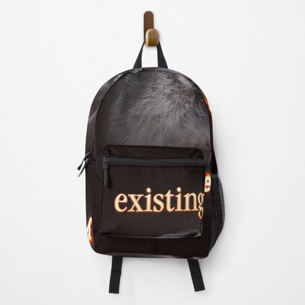 Item preview, Existing In This Economy Sad Raccoon Word Art designed and sold by Coolken kurrrr.