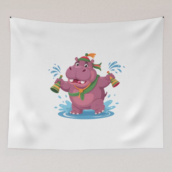 Item preview, Hippo Moodeng designed and sold by criticalzon.