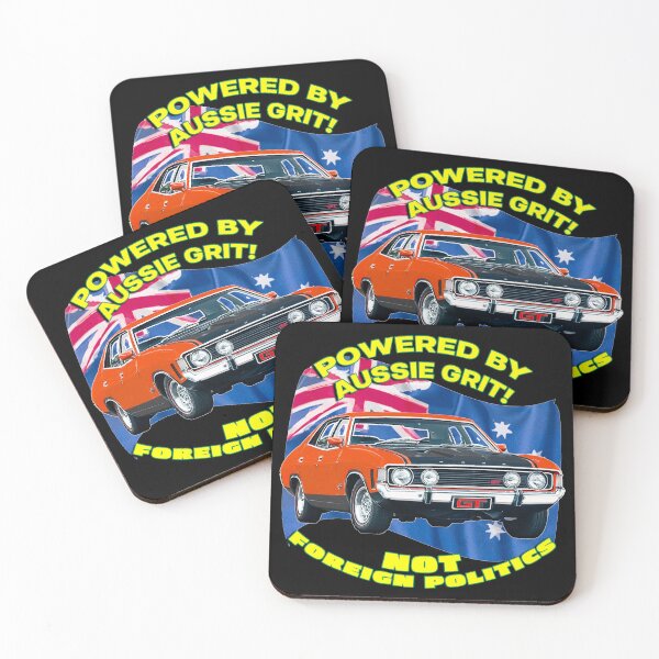 Item preview, XA Falcon GT Cartoon - Aussie Muscle Car - Powered by Grit designed and sold by Michael van der Hoorn.