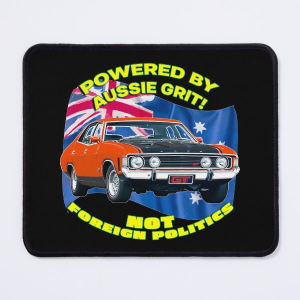 Item preview, XA Falcon GT Cartoon - Aussie Muscle Car - Powered by Grit designed and sold by Michael van der Hoorn.