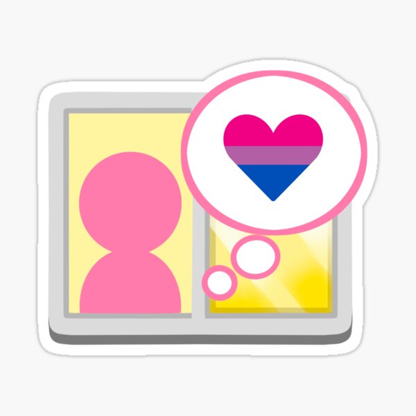 Tomodachi Bisexual Sticker