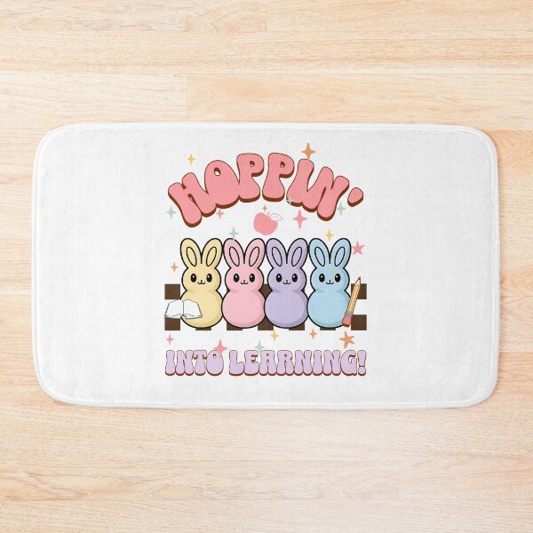 Item preview, Hoppin' Into Learning – Cute Easter Peeps Teacher designed and sold by InspireHubWear.