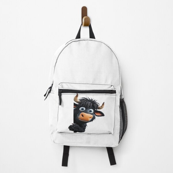Item preview, Cheerful Black Bull Character designed and sold by AxstinGraphics.
