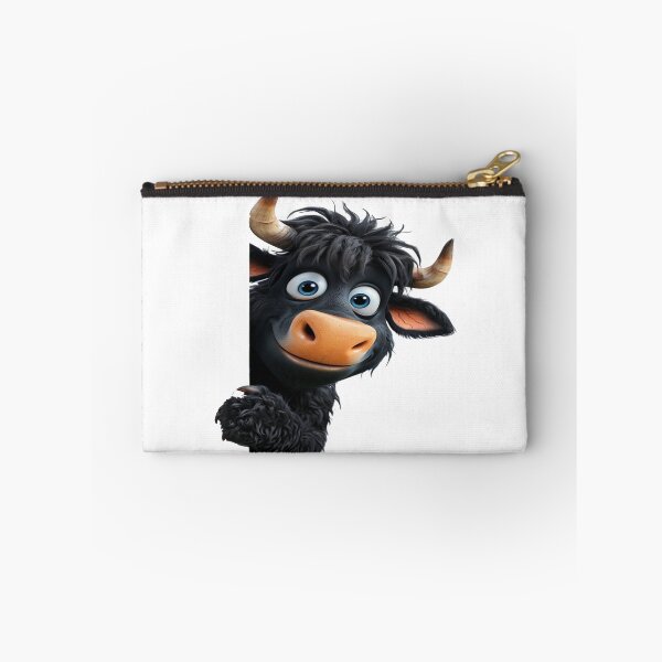 Item preview, Cheerful  Black Bull Character designed and sold by AxstinGraphics.