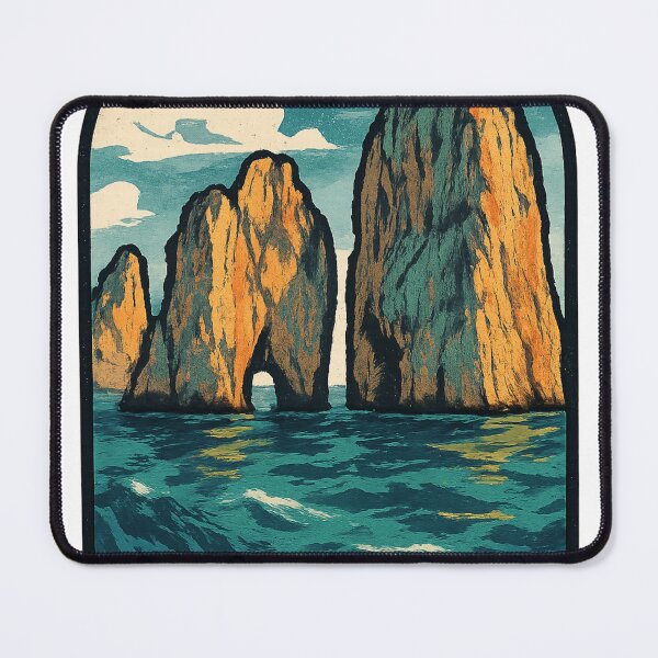 Item preview, Faraglioni Capri – Iconic Rocks of the Tyrrhenian Sea designed and sold by Aryabek.