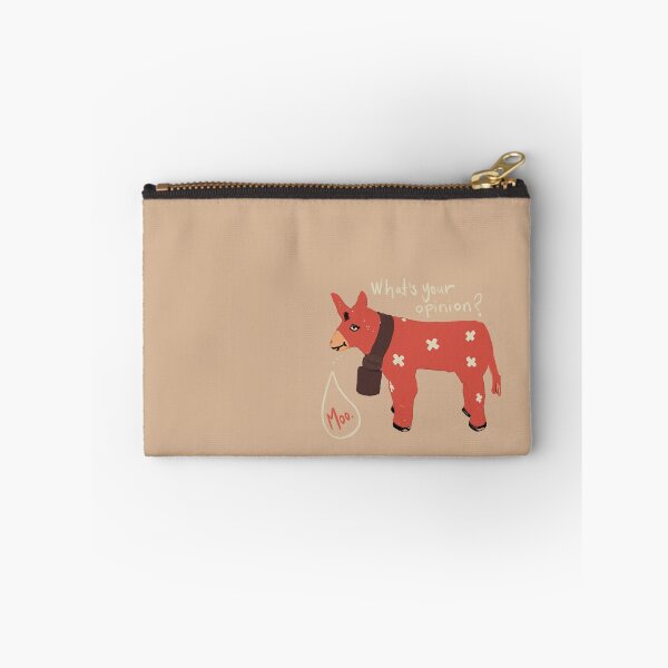 Item preview, Orange Cow says Moo — Funny Animal Quote Art designed and sold by loridelisle.