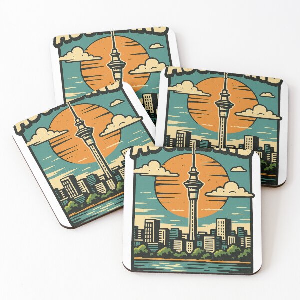 Artikelvorschau, Auckland Keep It Real – Sky Tower Urban Skyline entworfen und verkauft von Aryabek.