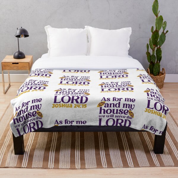 Item preview, As For Me And My House We Will Serve The Lord Joshua 24:15 designed and sold by AMDesignsNYC.