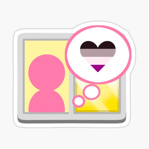 Item preview, Tomodachi Asexual designed and sold by Nebloodle!.