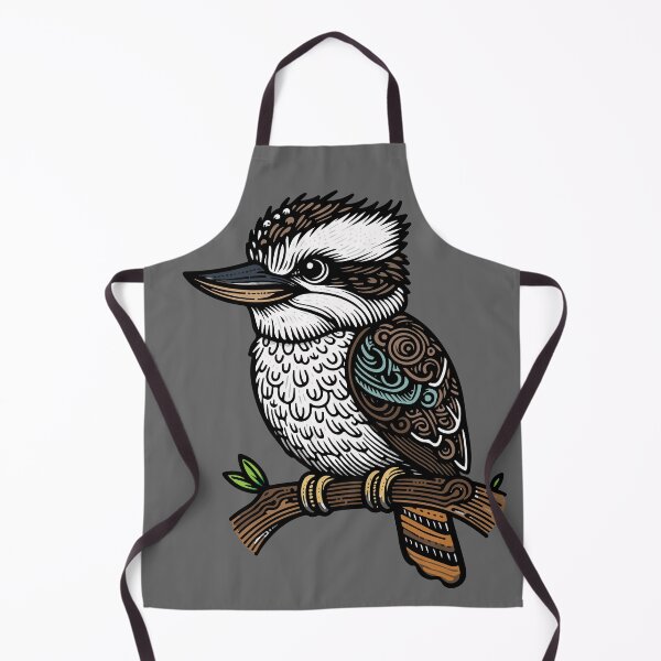 Artikelvorschau, Kookaburra Zen Doodle Art – Der lachende Australier entworfen und verkauft von Aritxa.