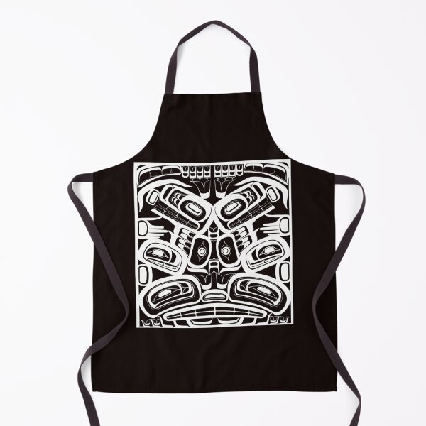 Item preview, White Totem Native Formline Design Orca Bear Raven designed and sold by 19pisces.