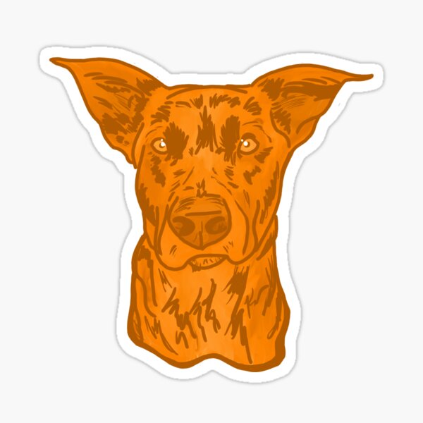 Item preview, Orange Doggo designed and sold by Kate Miller Illustrator.