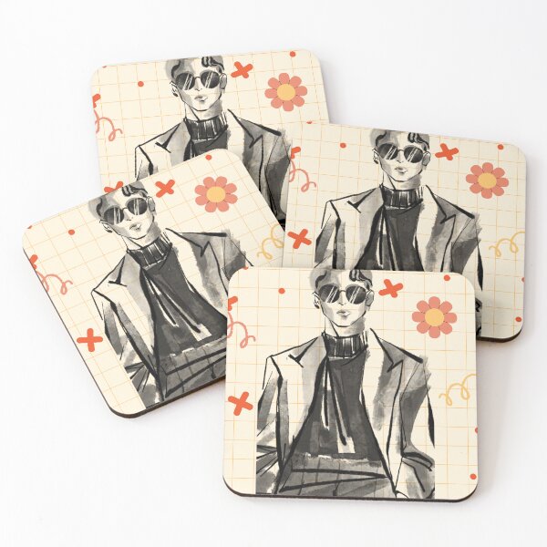 Item preview, gentle oppa with flowery backdrop designed and sold by Mena Auroral Brand.