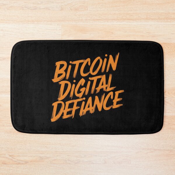 Item preview, Bitcoin Where Code Is Law designed and sold by RadDeck.