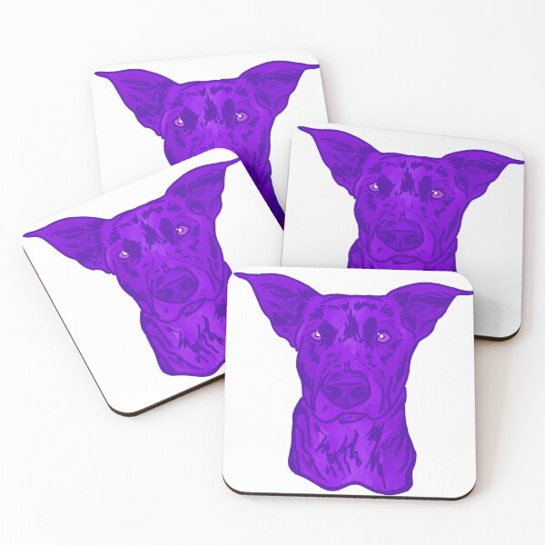Item preview, Purple Doggo designed and sold by Kate Miller Illustrator.