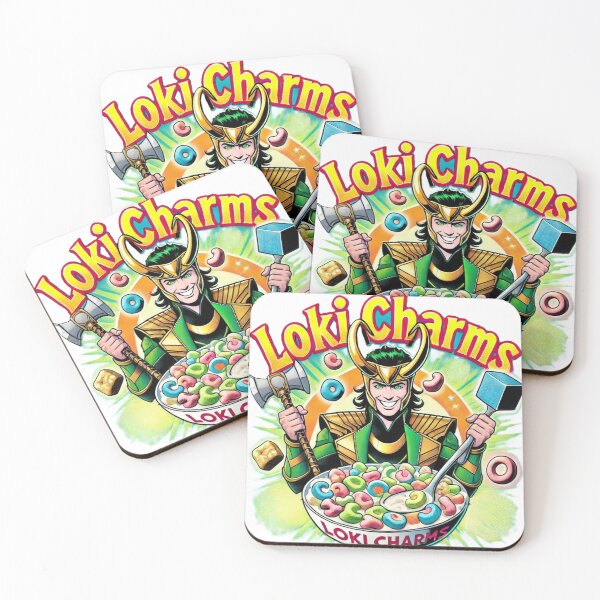 Item preview, Loki Charms designed and sold by Nerd Alert.