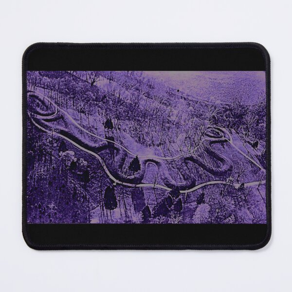 Item preview, Serpent Mound Ohio Ariel Photograph - Purple designed and sold by Earth Nature Creations.