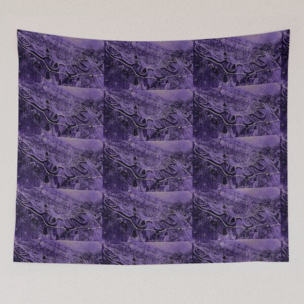 Item preview, Serpent Mound Ohio Ariel Photograph - Purple designed and sold by Earth Nature Creations.