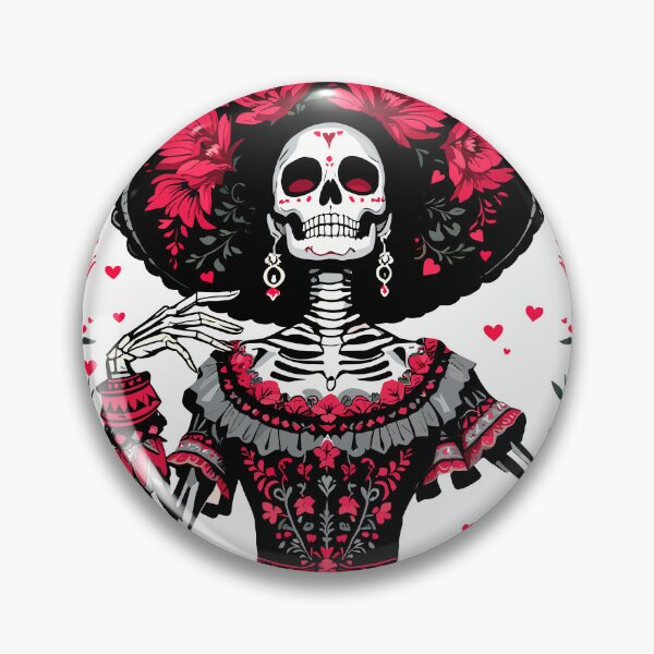 Item preview, La Jefa Más Chingona – Día de los Muertos Boss Lady designed and sold by BeamiCreations.