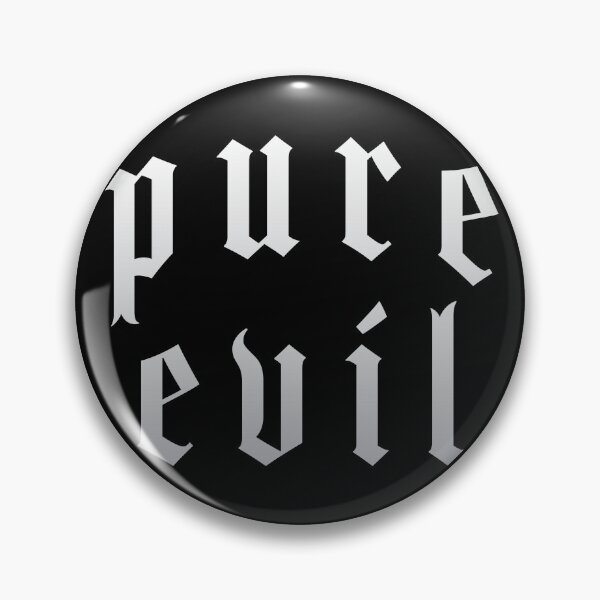 Item preview, Pure Evil Gothic Style Typography Design designed and sold by thegoodwordsco.