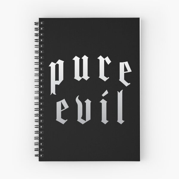 Item preview, Pure Evil Gothic Style Typography Design designed and sold by thegoodwordsco.
