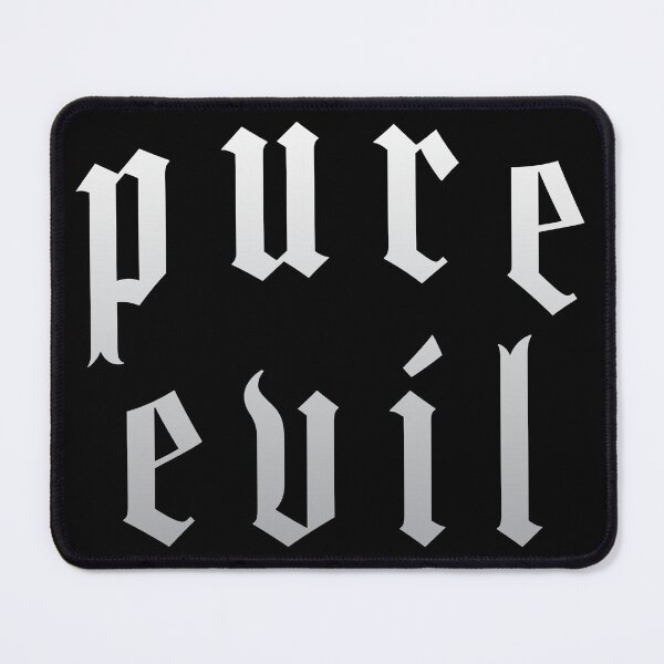 Item preview, Pure Evil Gothic Style Typography Design designed and sold by thegoodwordsco.