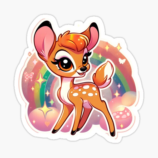 Artikel-Vorschau von Bambi Regenbogen, designt und verkauft von Lomorart.