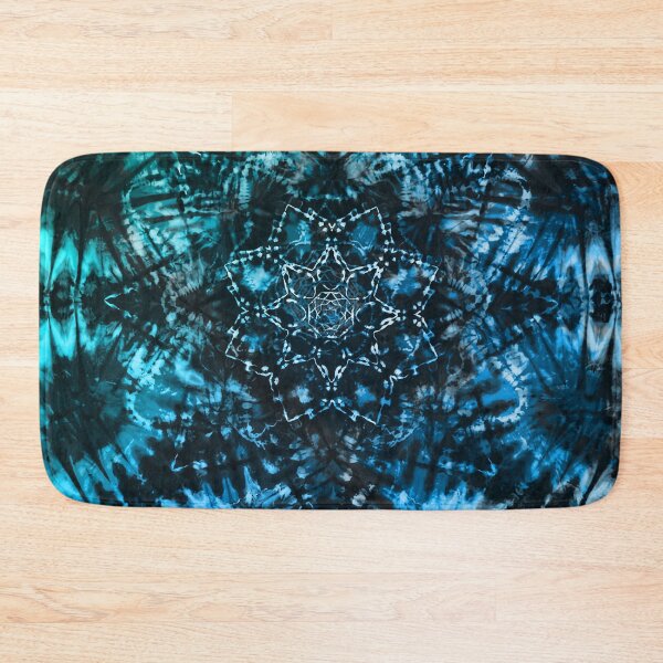 Item preview, Indigo Blue Tie Dye Trippy Pattern designed and sold by AuroraXGreen.