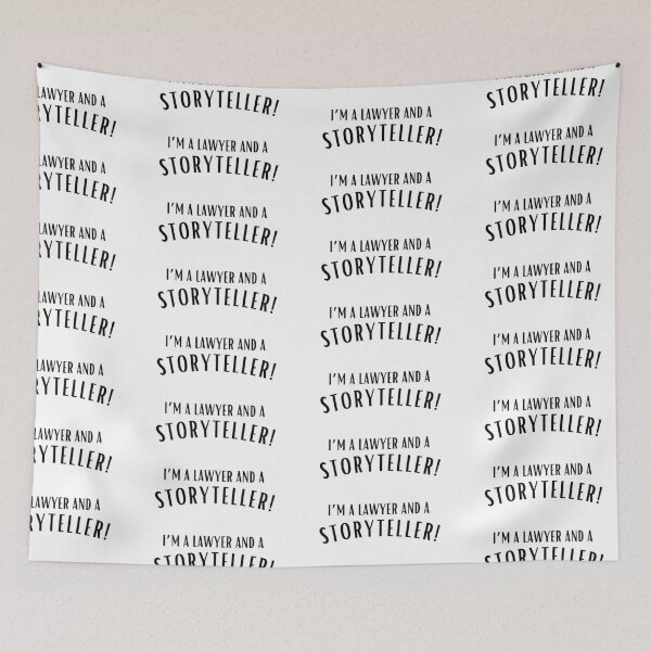 Item preview, I'm a lawyer and a storyteller designed and sold by Spiffle.