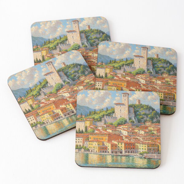 Item preview, Gustav Klimt Malcesine on Lake Garda designed and sold by maniacfitness.