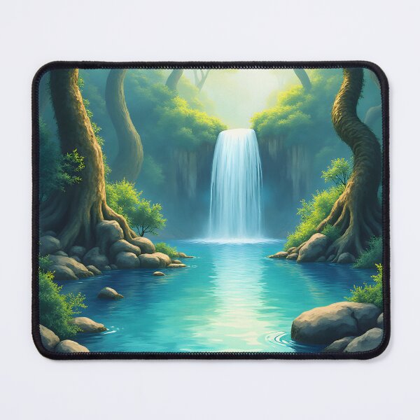 Item preview, Abstract color worlds - Oasis - Art for the senses designed and sold by  VectorArtFactory.