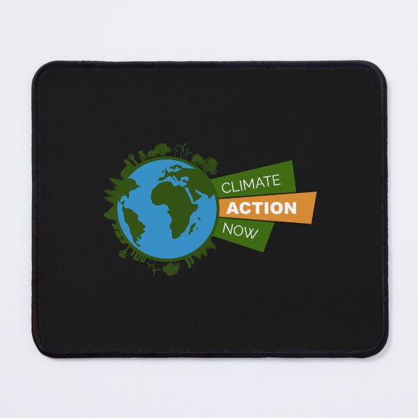Item preview, Climate Change Now - Urgent Earth Flags Art for Global Action & Awareness designed and sold by Black_Art.