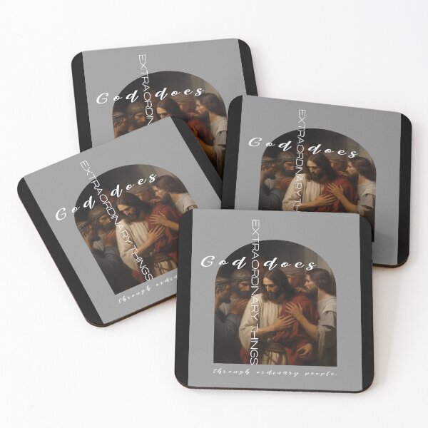 Item preview, God Does Extraordinary Things Through Ordinary People Faith designed and sold by Upspire (Uplifting + Inspiring) Designs.