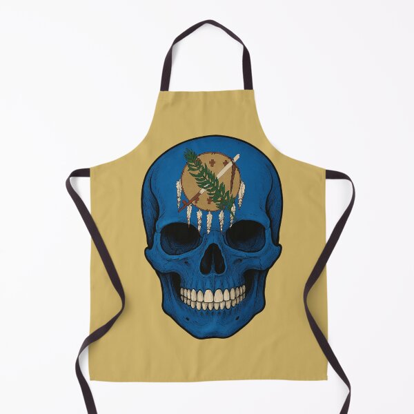 Item preview, Oklahoma Flag Skull designed and sold by WilAugusta.