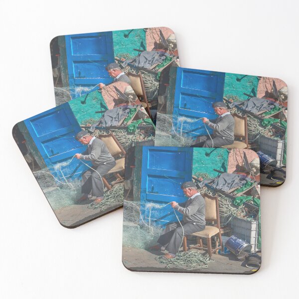 Item preview, Mending the Nets. Portugal. designed and sold by Mark Higgins.