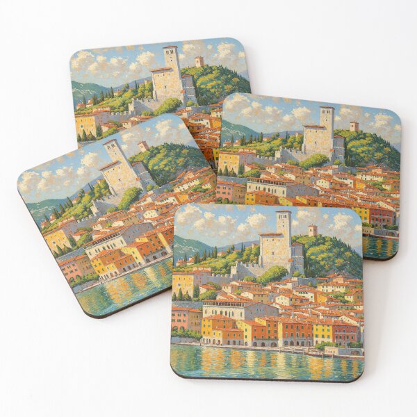 Item preview, Gustav Klimt Malcesine on Lake Garda designed and sold by maniacfitness.