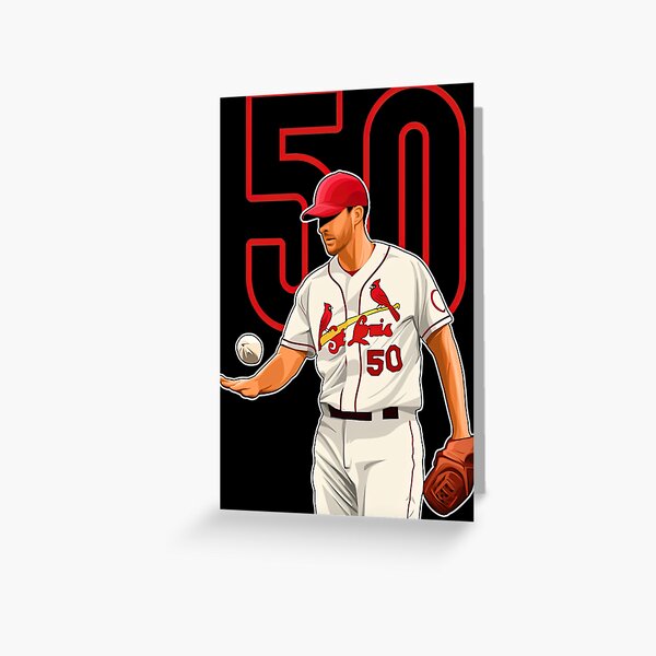 Item preview, Adam Wainwright St. Louis #50 Number designed and sold by augustinepave.